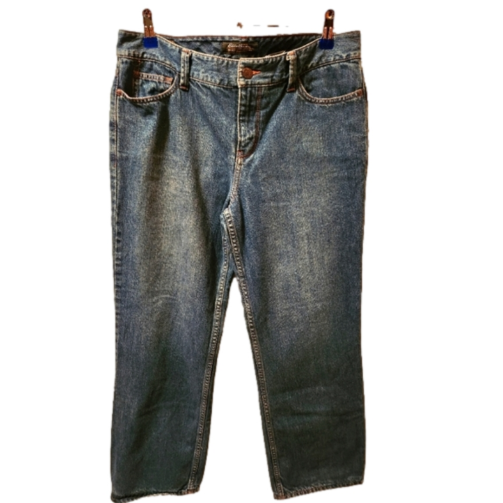 Flannel lined Eddie Bauer jeans